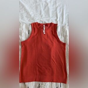 lululemon athletica Orange Tank Top
